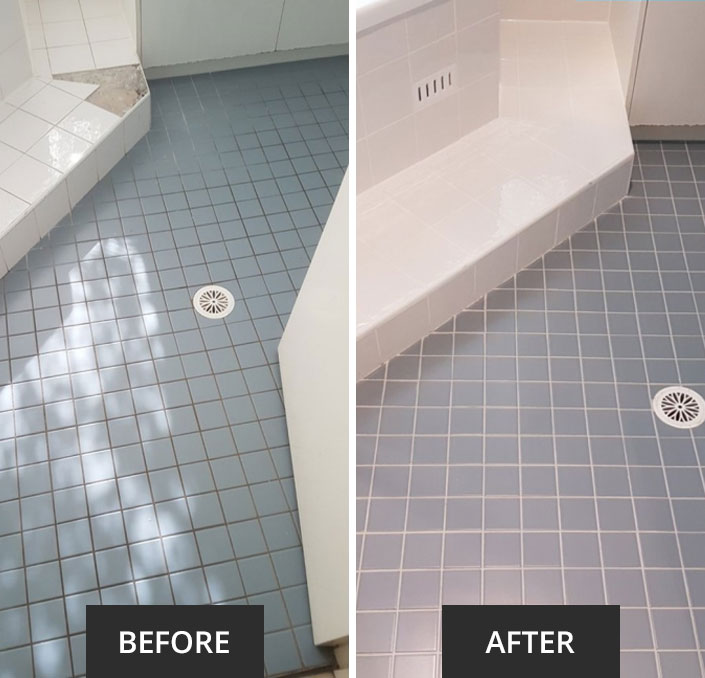 Amazing cleaning results before and after