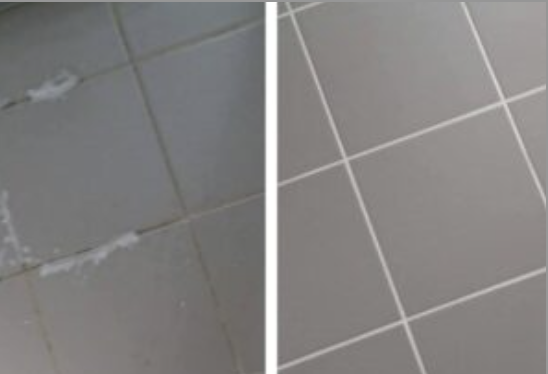 Tiles and grout sealing